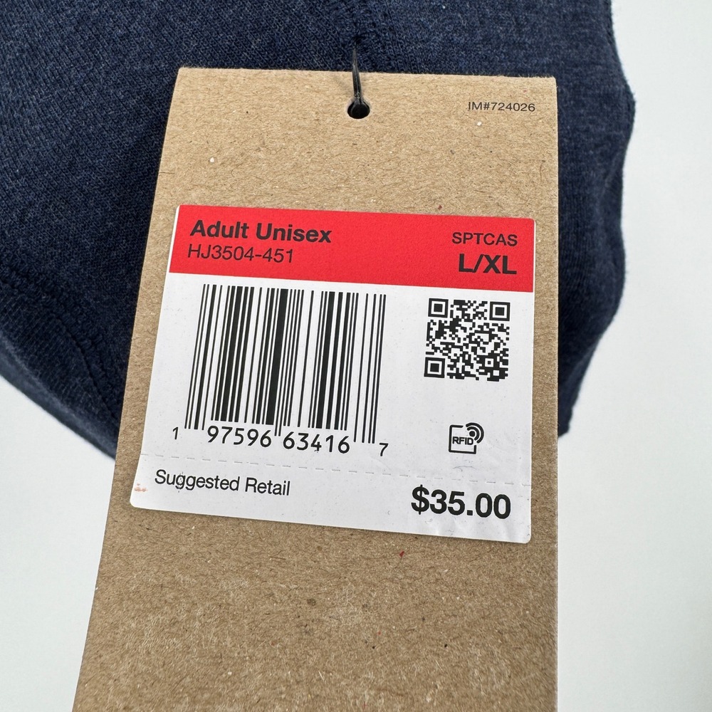 Nike Fly Cap 5-Panel Hat Navy Blue HJ3504-451 L/XL‎ Adjustable Strapback NEW - Picture 4 of 8